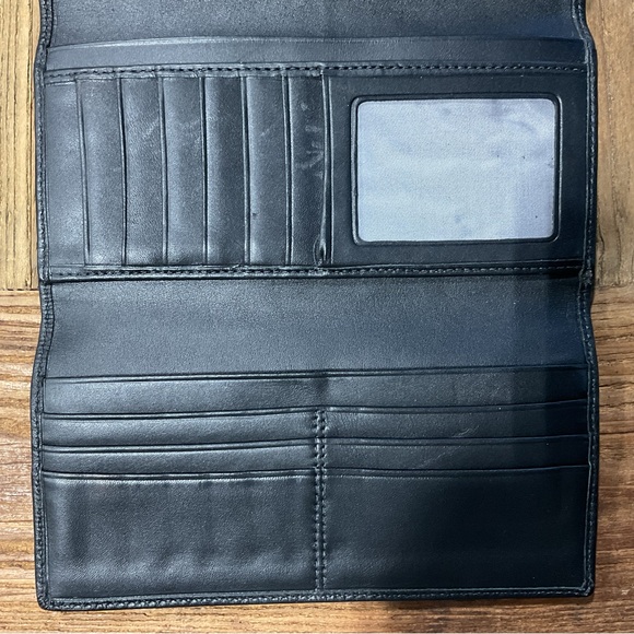 Coach Black Leather Wallet - Picture 5 of 7